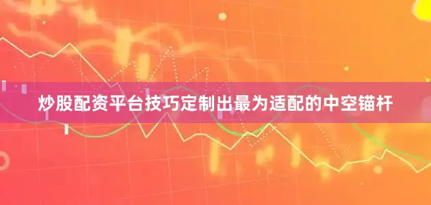 炒股配资平台技巧定制出最为适配的中空锚杆