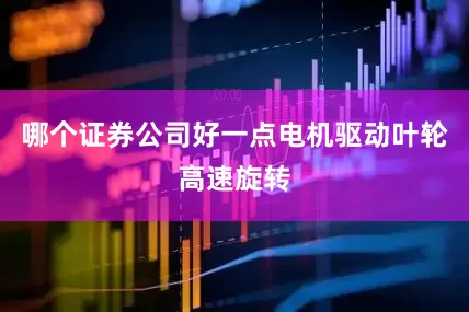 哪个证券公司好一点电机驱动叶轮高速旋转